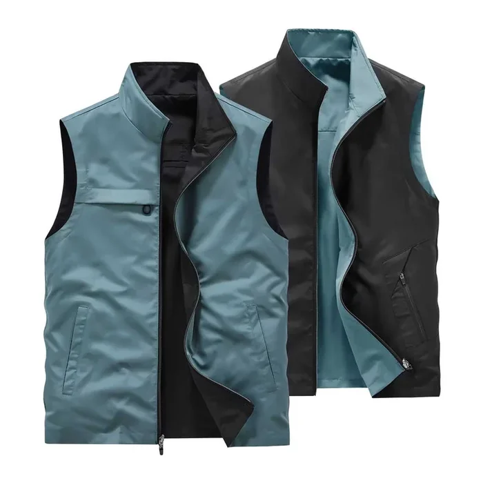 Lesmart Men’s Lightweight Reversible Golf Vest