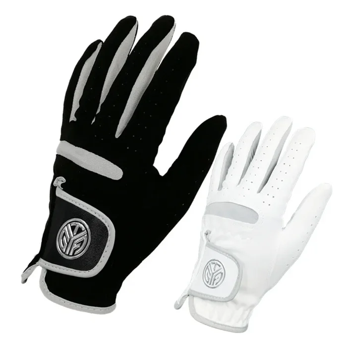 Lesmart Soft Microfiber Cloth Breathable Golf Gloves