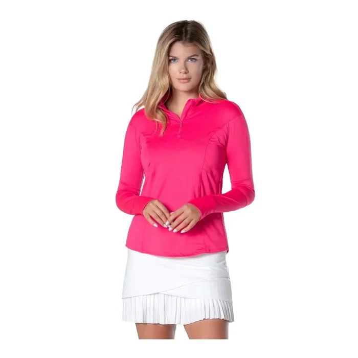 Lucky in Love Women’s 1/4 Zip Long Sleeve