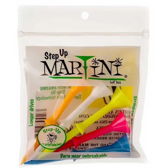 Martini Step Up Golf Tee – 5 Pack