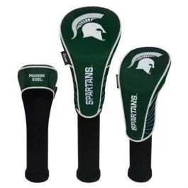 Michigan State University Golf Headcovers Set Of Three
