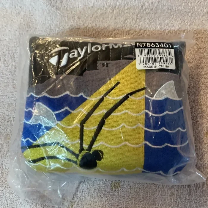 NEW TaylorMade VAULT Prison Break Alcatraz Mallet Spider Cover PGA, Ships Today!