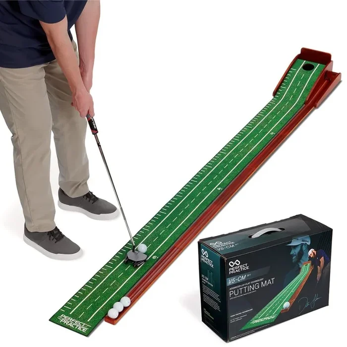Perfect Practice V5 Putting Mat – Compact