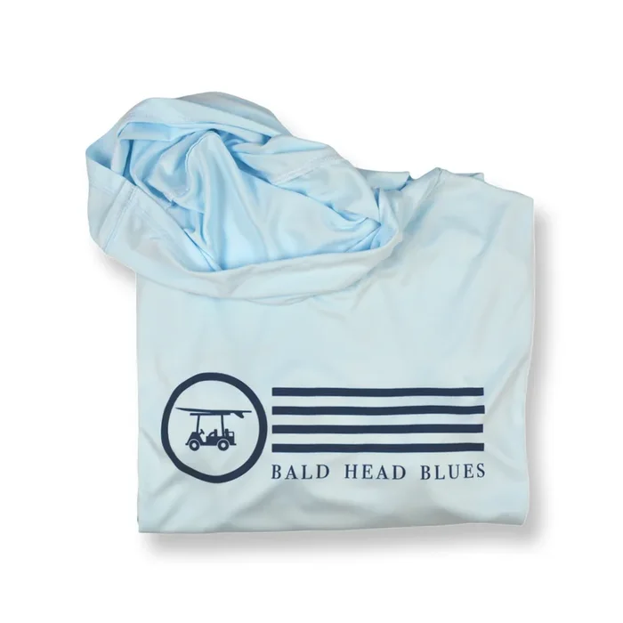 Performance Long Sleeve Circle w/ Stripes Hoodie – Bald Head Blues