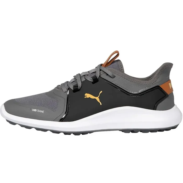Puma Ignite Fasten8 Mens Golf Shoes 194864 03 High Rise Silver Quiet Shade 9 W