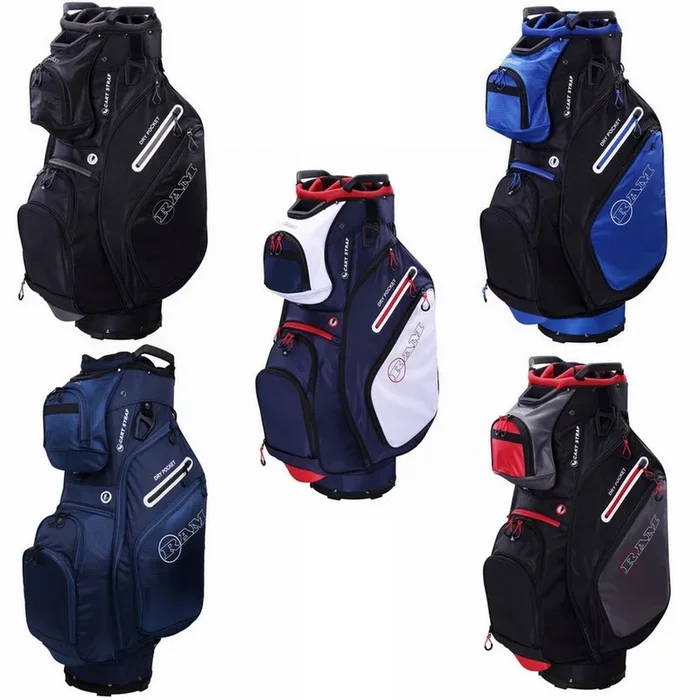 Ram Golf FX Deluxe Golf Cart Bag with 14 Way Full Length Dividers