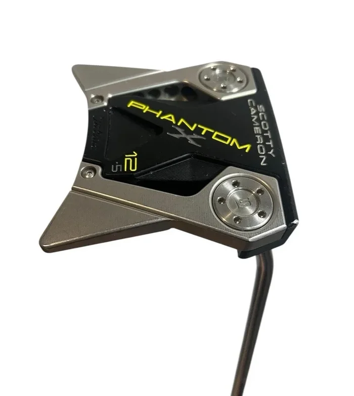 Scotty Cameron Phantom X 12.5 Mallet Putter Right Hand Steel Shaft 34″ Pre-Owned