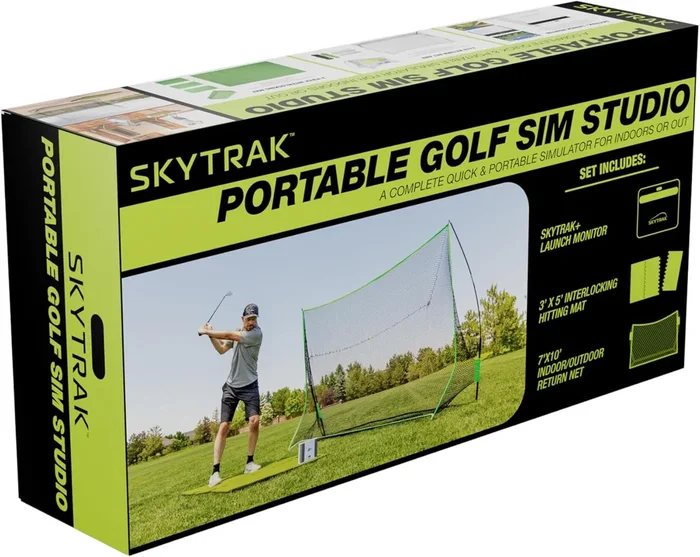 SkyTrak+ Portable Golf Sim Studio