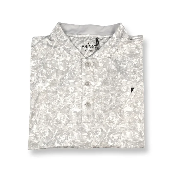 Snow Camo Blade Collar Polo – Primo Golf