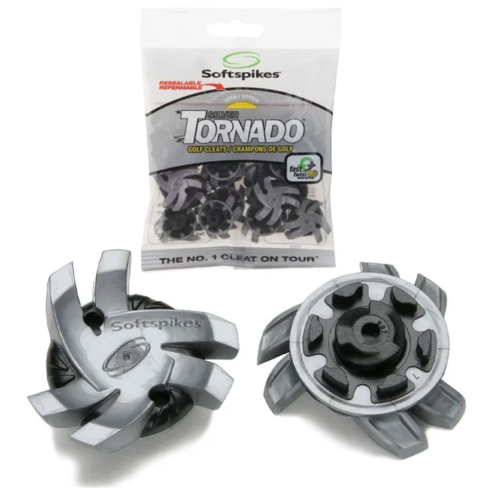 Softspikes Silver Tornado Golf Cleats-PS0066