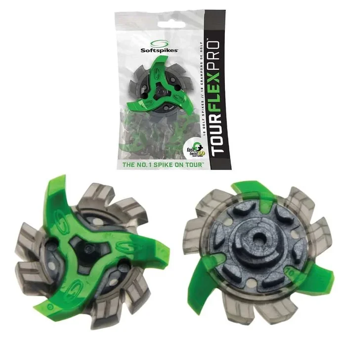 SoftSpikes Tour Flex Pro Fast Twist 3.0 Green