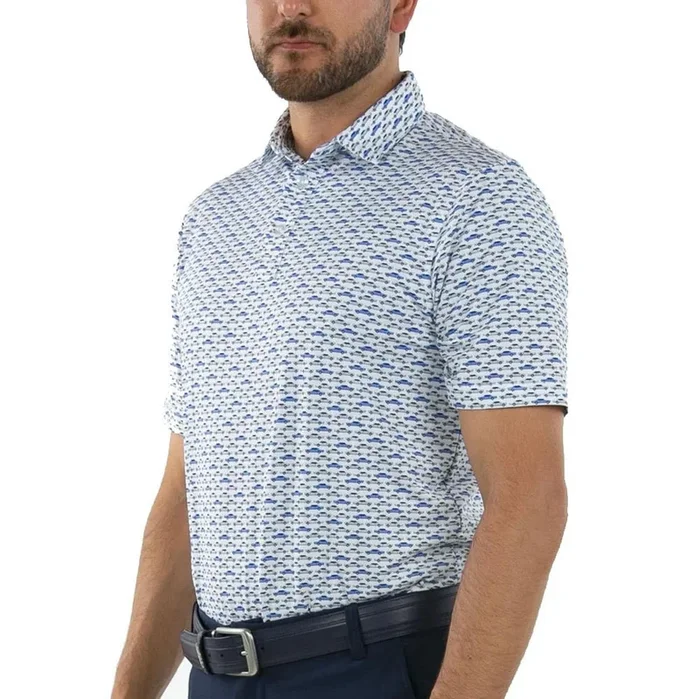 Straight Down GTO Golf Polo