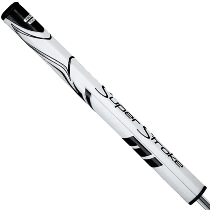 SUPERSTROKE ZENERGY XL TOUR 3.0 PLUS PUTTER GRIPS – WHITE/BLACK