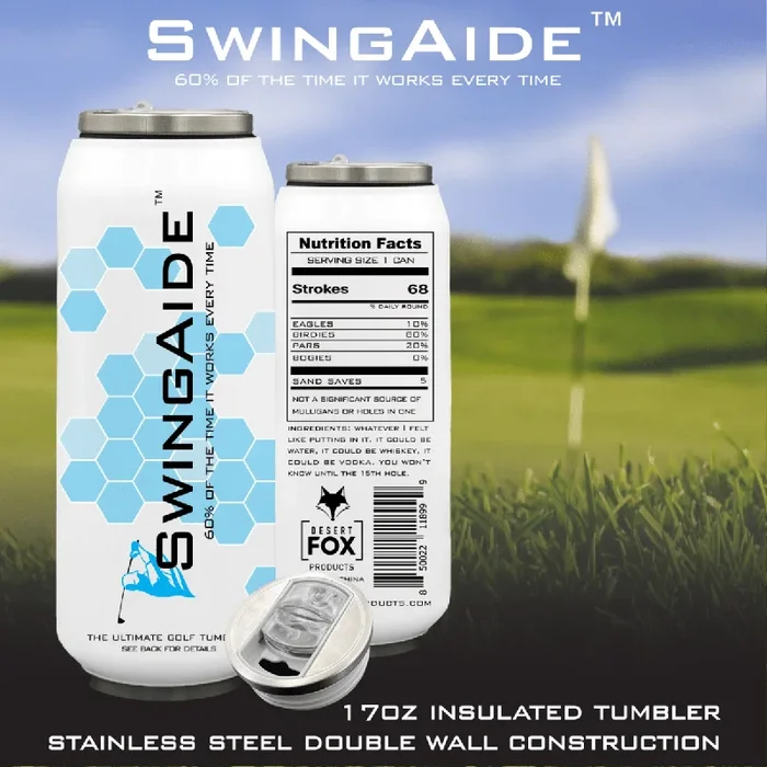 Swing Aide – Stainless Steel Golf Tumbler