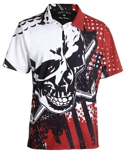 Tattoo Golf: Men’s Performance Blade Polo – Red