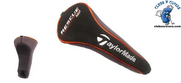 TaylorMade Rescue Mid Hybrid wood Headcover NO TAG 10010zgood0