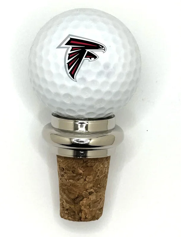 Team Golf ATL Falcons Cork Wine Stopper