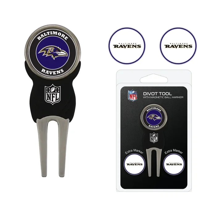 Team Golf BAL Ravens Divot Tools