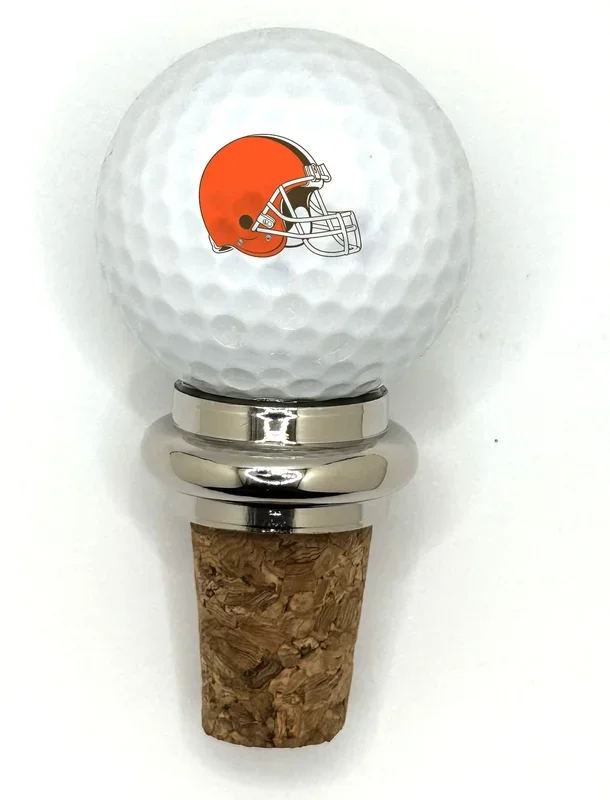 Team Golf CLE Browns Cork Wine Stopper
