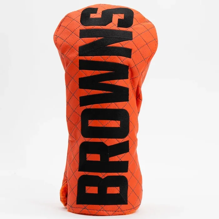 Team Golf Cleveland Browns DR/FW Quilted Headcovers