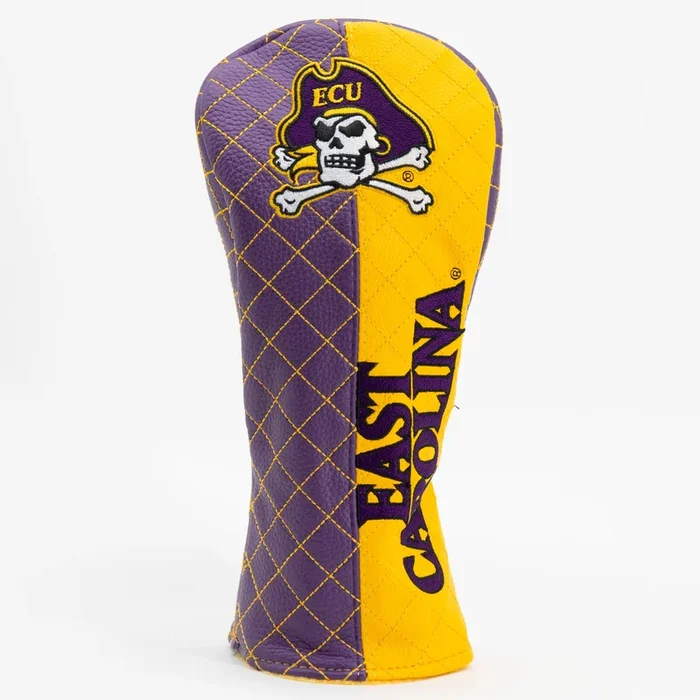 Team Golf East Carolina DR/FW Quilted Headcovers