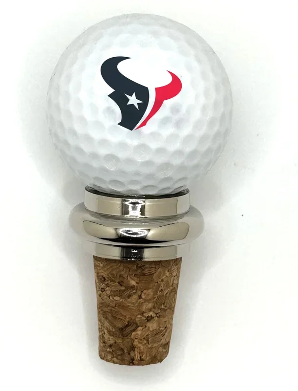 Team Golf HOU Texans Cork Wine Stopper