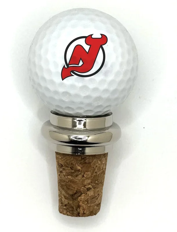 Team Golf NJ Devils Cork Wine Stopper