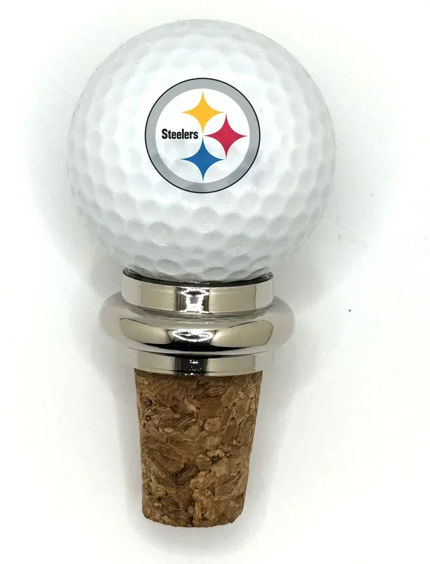 Team Golf PIT Steelers Cork Wine Stopper