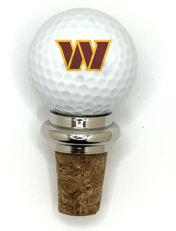 Team Golf WAS Commanders Cork Wine Stopper