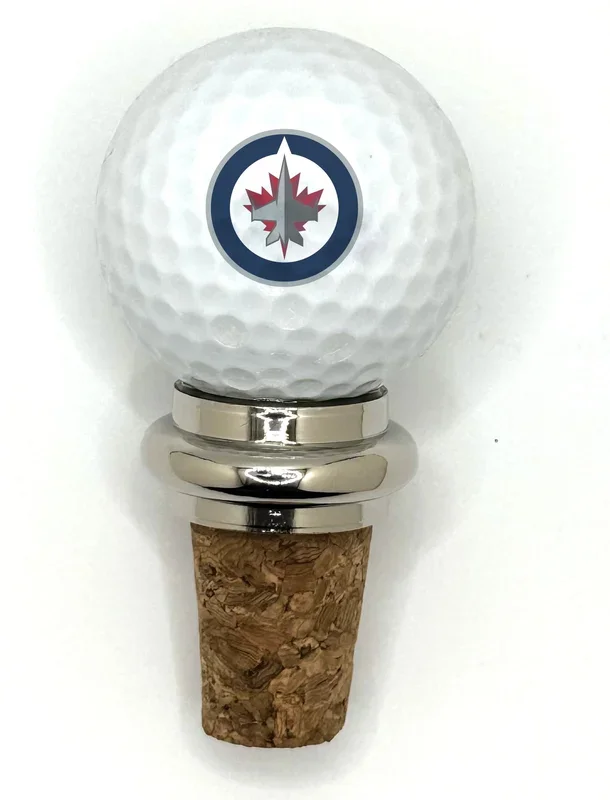 Team Golf WPG Jets Cork Wine Stopper