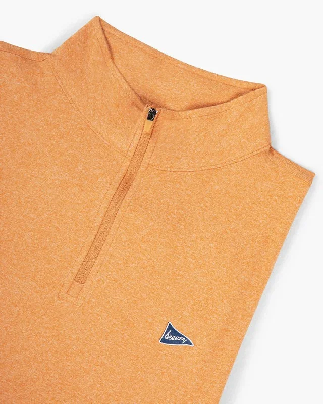 The Gimme Quarter-Zip Horizon Orange