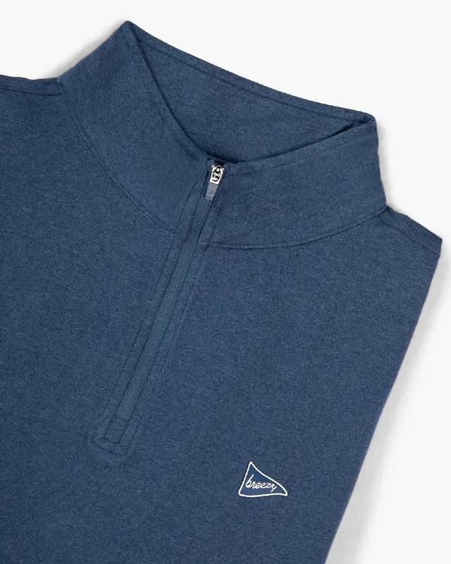 The Gimme Quarter-Zip Navy
