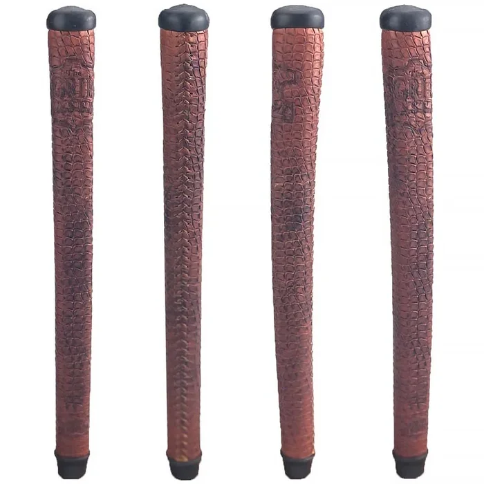 THE GRIP MASTER COLLECTOR’S EDITION DARK BROWN SCALE PUTTER GRIPS