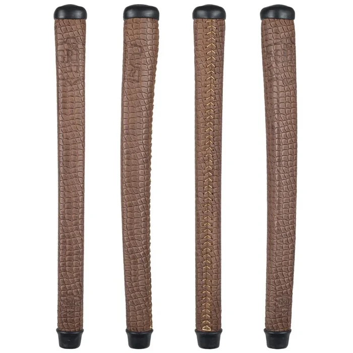 THE GRIP MASTER COLLECTORS EDITION PUTTER GRIPS – LIGHT BROWN SCALE PATTERN