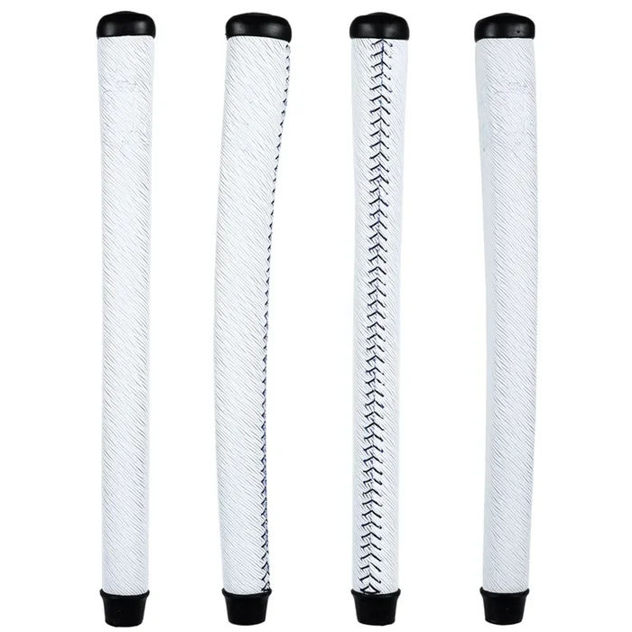 THE GRIP MASTER COWHIDE LACED PUTTER GRIP – COLLECTOR EDITION WHITE STRIPES
