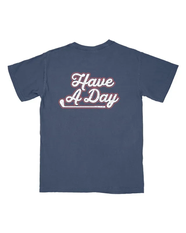 The USA Splatter Navy Pocket T Shirt