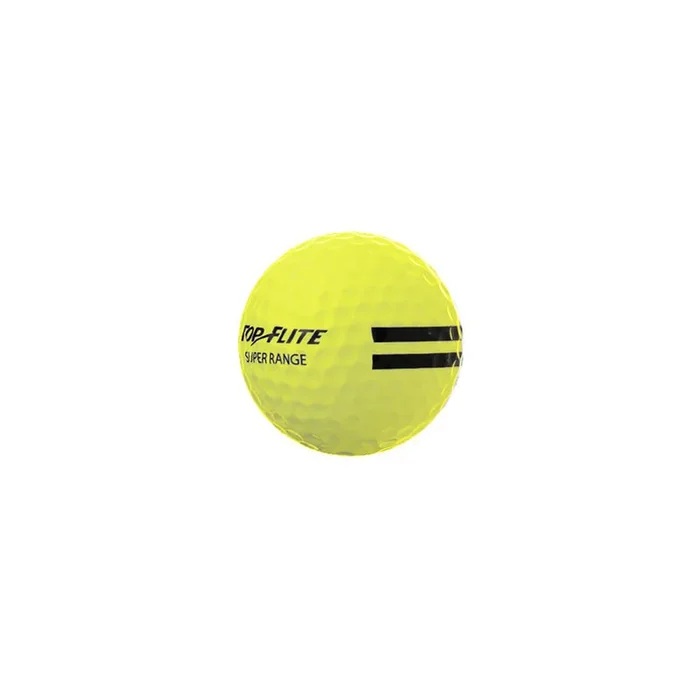 Top-Flite Super Range Golf Balls – Yellow Bulk