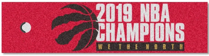 Toronto Raptors 2019 Champions Indoor Putting Mat