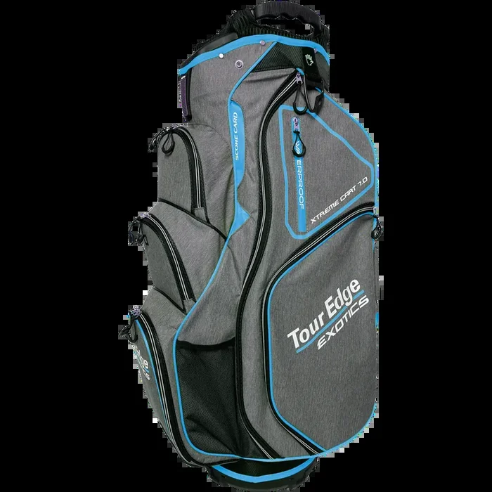 Tour Edge Exotics Xtreme 7.0 Womens Golf Cart Bag Blue