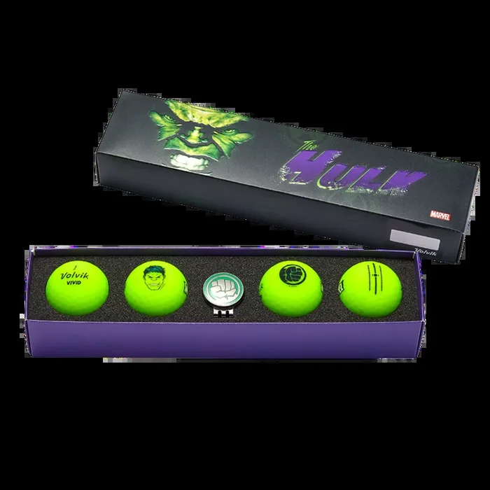 Volvik Marvel Hulk 3.0 Golf Ball Gift Set