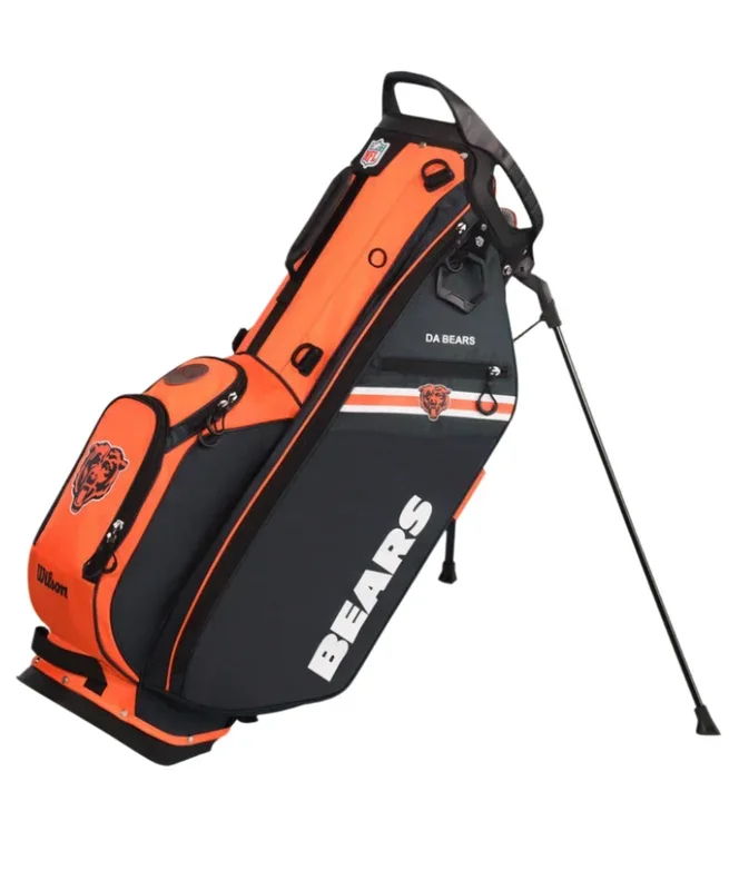 Wilson Chicago Bears NFL Golf Bags – Stand & Cart