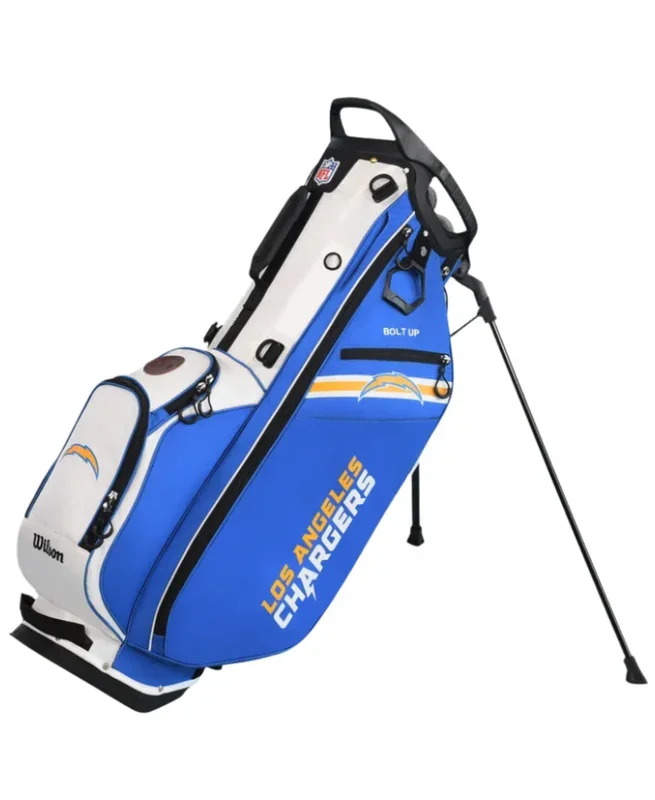 Wilson Los Angeles Chargers NFL Golf Bag – Stand & Cart