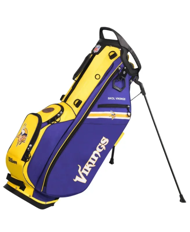 Wilson Minnesota Vikings NFL Golf Bags – Stand & Cart