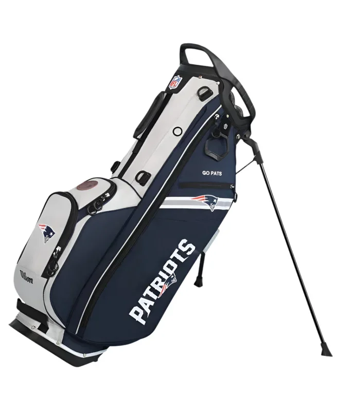 Wilson New England Patriots NFL Golf Bags – Stand & Cart