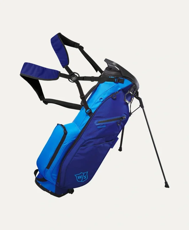 Wilson Staff EXO Lite Golf Stand Bag – Dark Blue / Light Blue