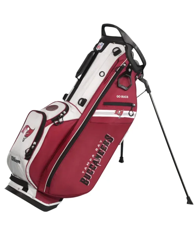 Wilson Tampa Bay Buccaneers NFL Golf Bags: Stand & Cart