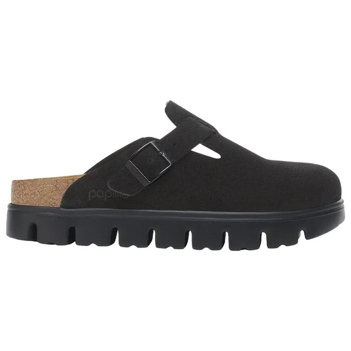 Women’s Boston Chunky Sandals – Suede Leather