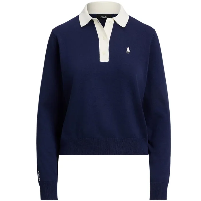 Women’s Performance Polo-Collar Sweater