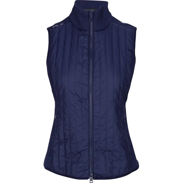 Women’s Performance Wool Nylon Full Zip Solid Vest